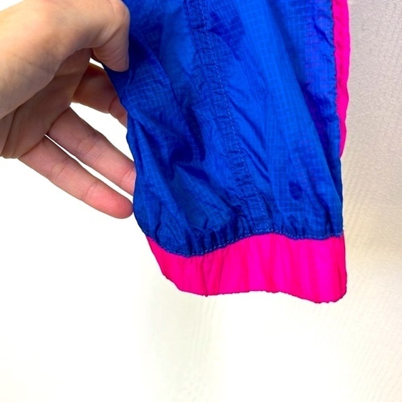 Fabletics - Bright Color Block Payton Woven Light Weight Windbreaker Size Large - Picture 7 of 12
